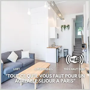  Apartment L'atelier Loft-invalides Tour Eiffel- 6 Pers-2 Chambres - Cosy